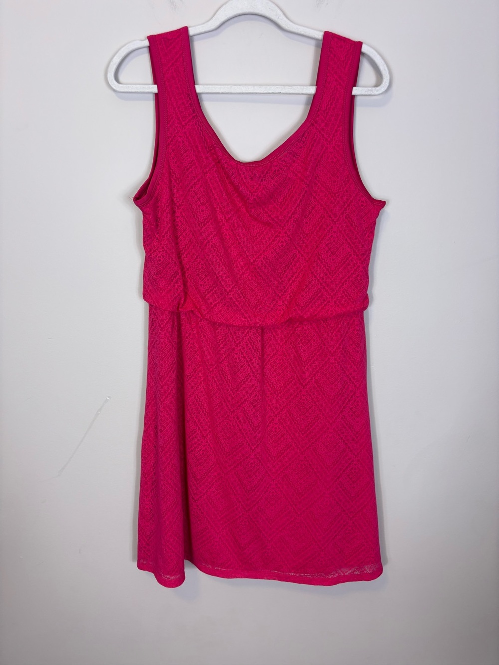 New Prana Cosmo Pink Copa Mika Sleeveless Dress Women’s XL